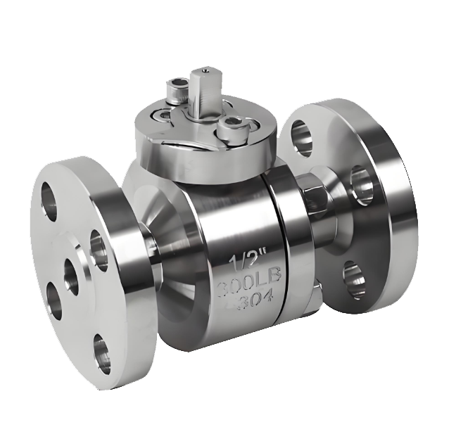 High-pressure floating ball valve