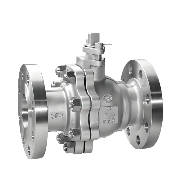High-pressure floating ball valve