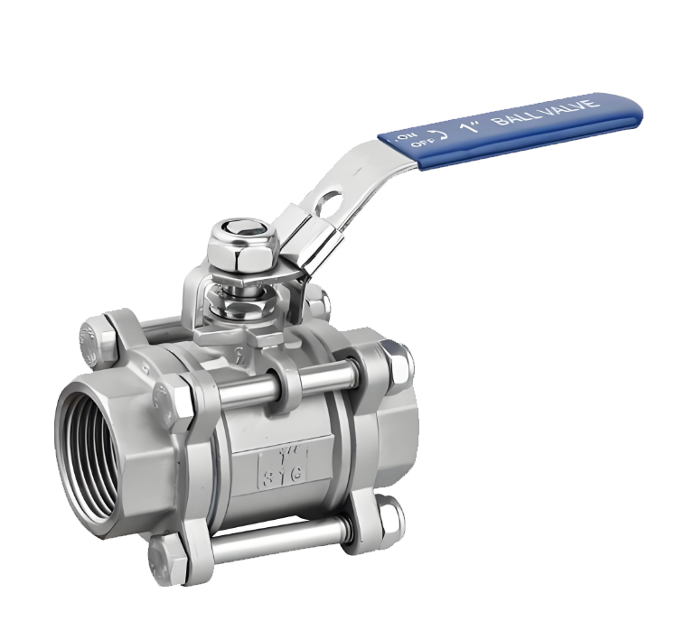 High-pressure floating ball valve