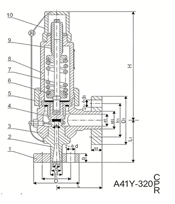 High-pressure floating ball valve