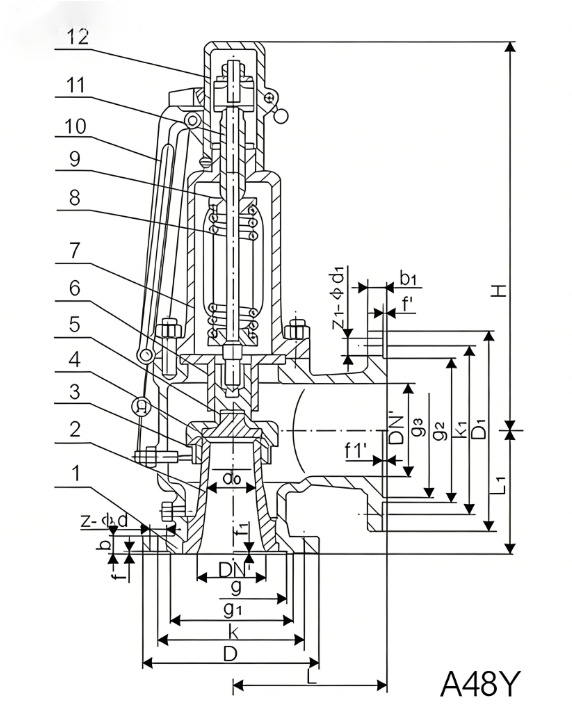 High-pressure floating ball valve