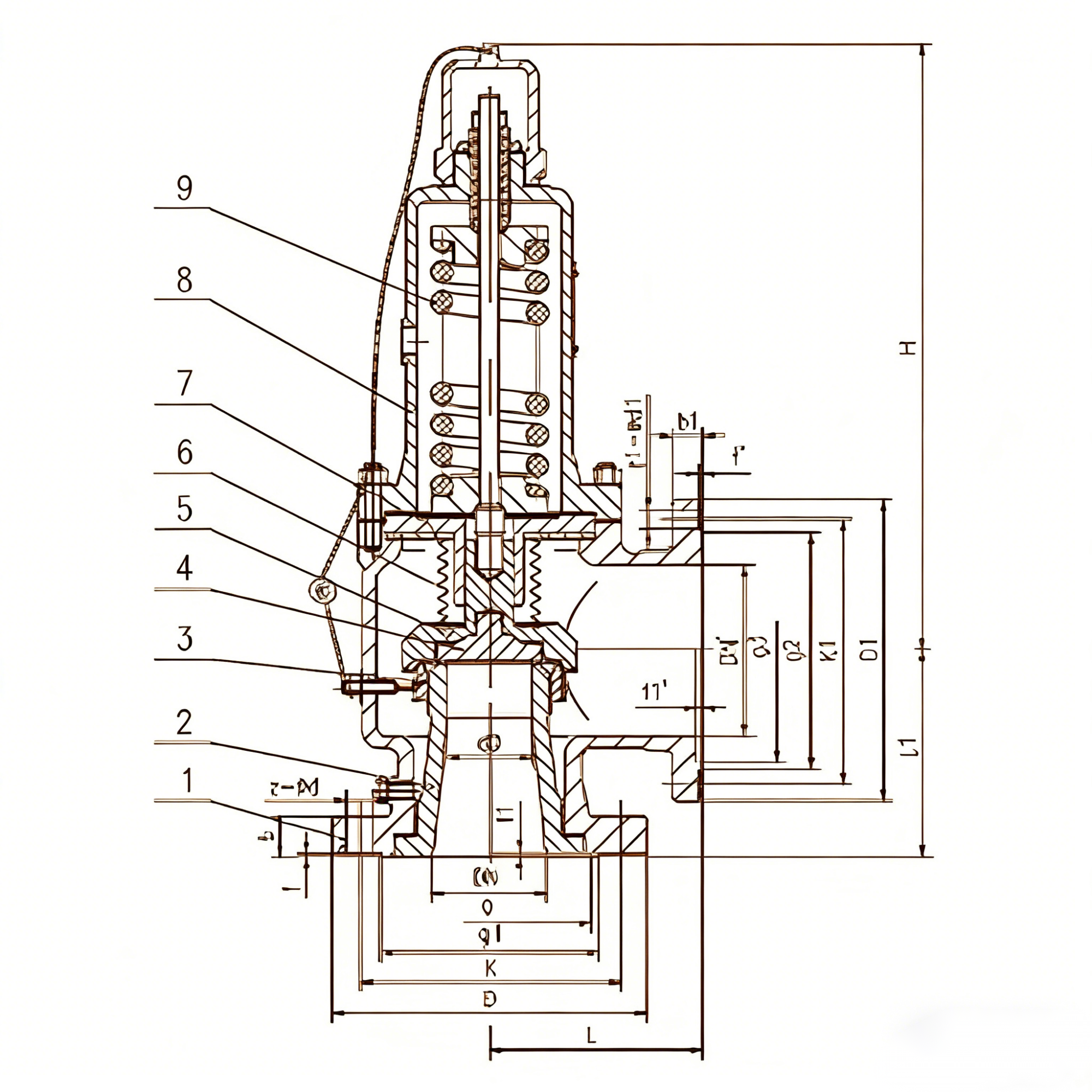 High-pressure floating ball valve
